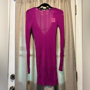Free People sheer dress